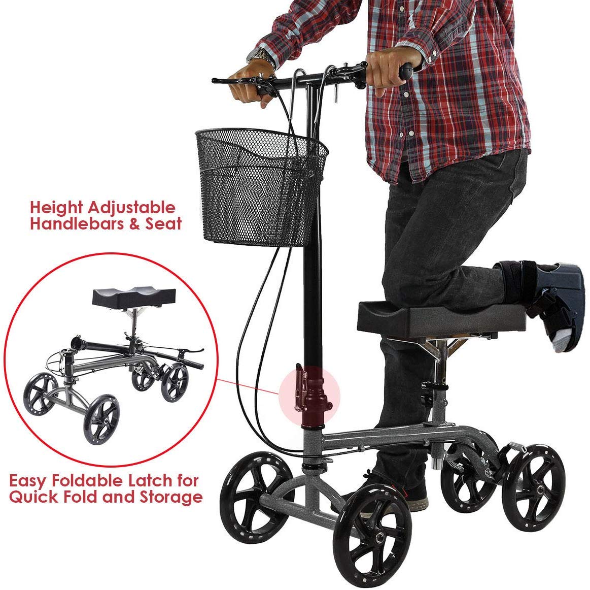 Rent Knee walker in San Diego. Knee Scooter rentals for your broken foot.