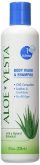 Convatec Aloe Vesta Body Wash and Shampoo 324604